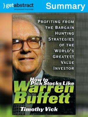 cover image of How to Pick Stocks Like Warren Buffett (Summary)